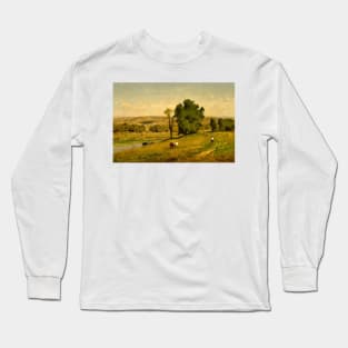 Landscape by George Inness Long Sleeve T-Shirt